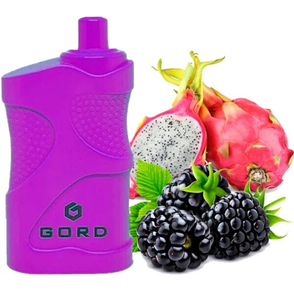 Jednorazowy papieros elektroniczny GORD Dragon Fruit Black Gold (Pitaya Black Gold) (4000 zaciągnięć)