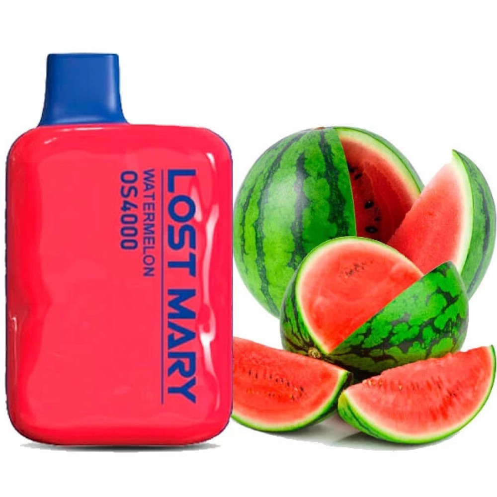 Jednorazowy papieros elektroniczny Lost Mary OS Watermelon (4000 zaciągnięć)