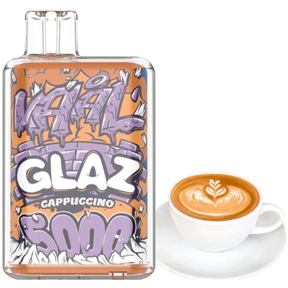 Jednorazowy papieros elektroniczny VAAL Glaz Cappucino (Cappuccino) (5000 zaciągnięć)