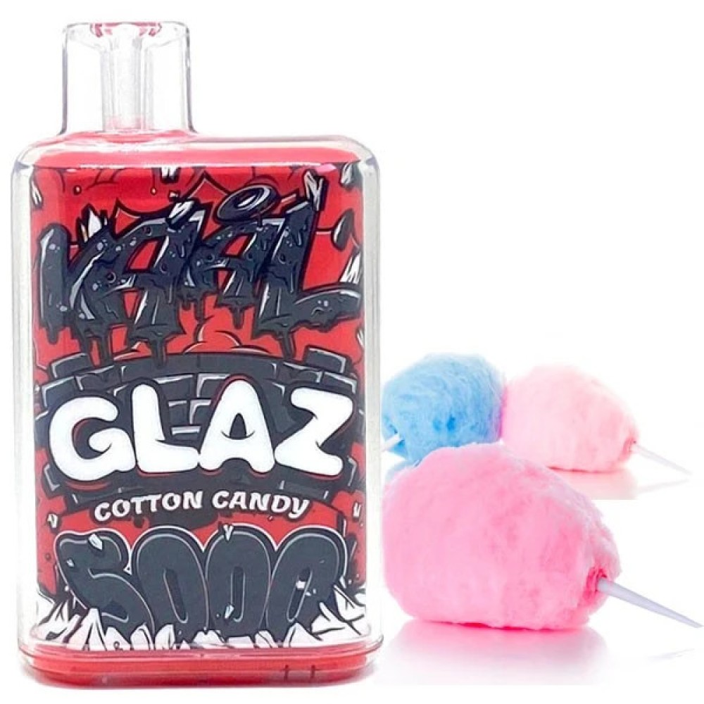 Jednorazowy papieros elektroniczny VAAL Glaz Cotton Candy (5000 zaciągnięć)