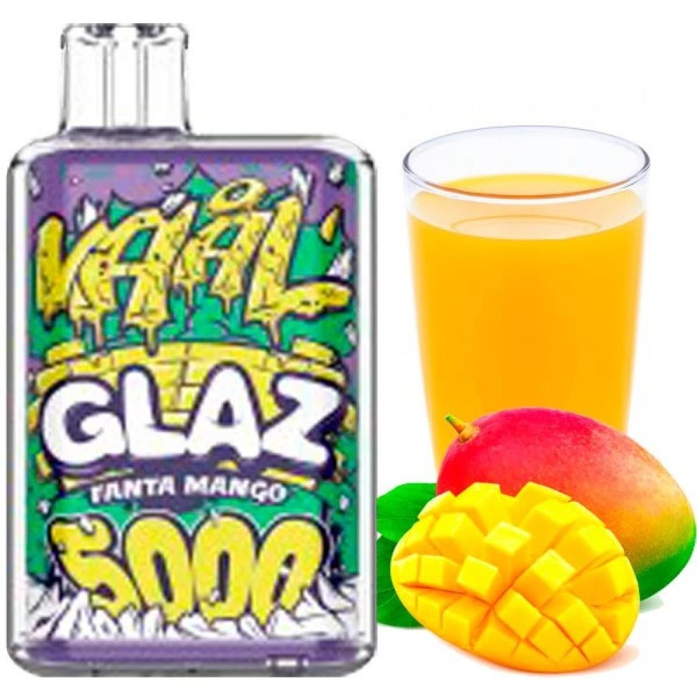 Jednorazowy Elektroniczny Papieros VAAL Glaz Fanta Mango (5000 zaciągnięć)