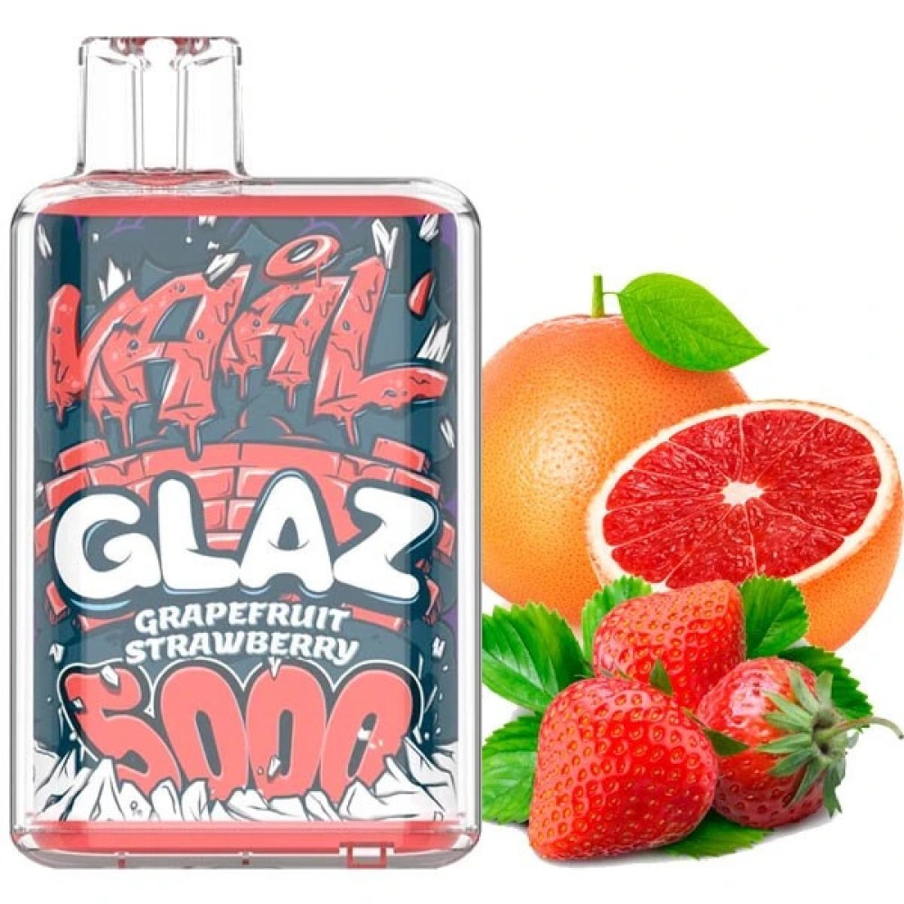 Jednorazowy papieros elektroniczny VAAL Glaz Grapefruit Strawberry (5000 zaciągnięć)
