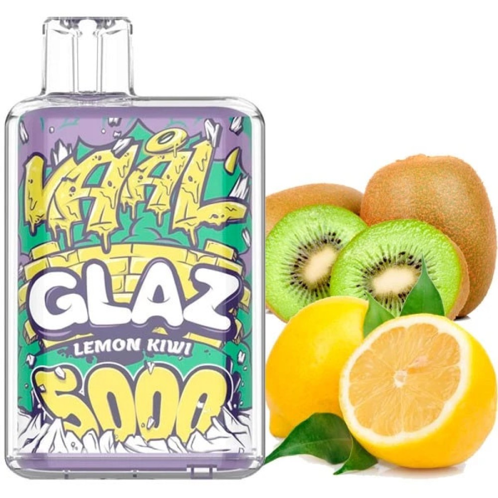 Jednorazowy papieros elektroniczny VAAL Glaz Lemon Kiwi (Lemon Kiwi) (5000 zaciągnięć)
