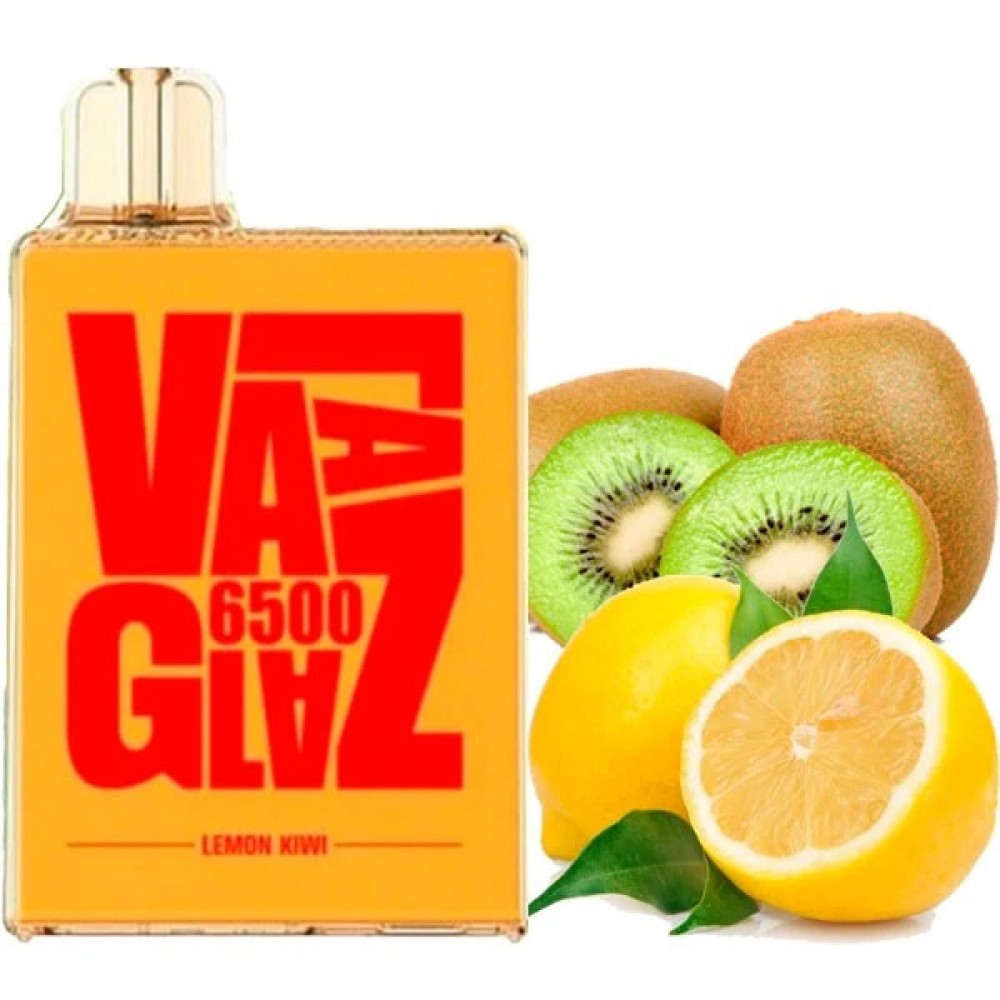 Jednorazowy papieros elektroniczny VAAL Glaz Lemon Kiwi (Lemon Kiwi) (6500 zaciągnięć)