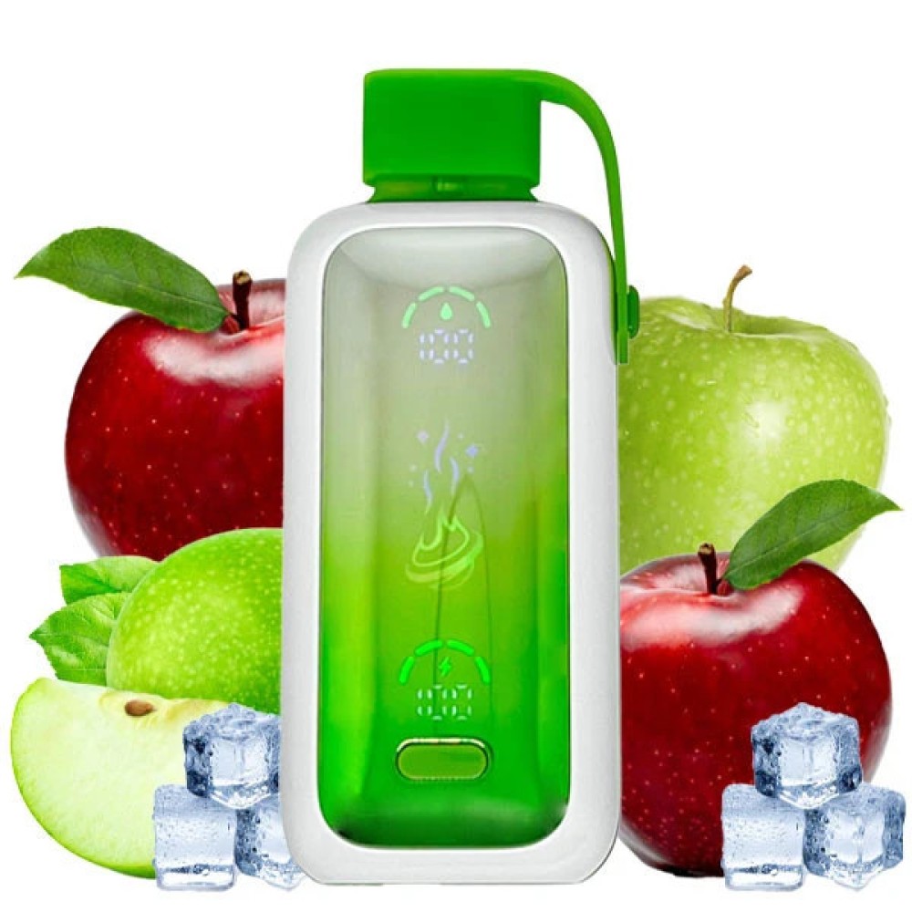 Jednorazowy papieros elektroniczny Vozol Star Double Apple Ice (20 000 zaciągnięć)