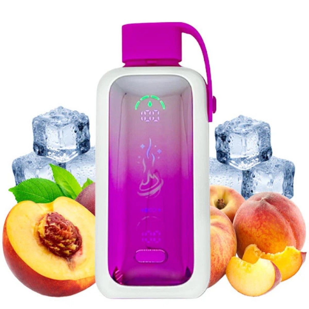 Jednorazowy papieros elektroniczny Vozol Star Juicy Peach Ice (Juicy Peach Ice) (20000 zaciągnięć)