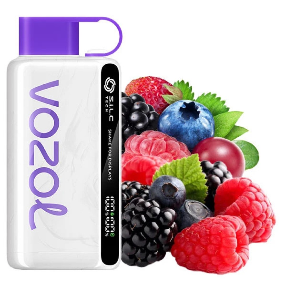 Jednorazowy papieros elektroniczny Vozol Star Mixed Berries (12000 zaciągnięć)