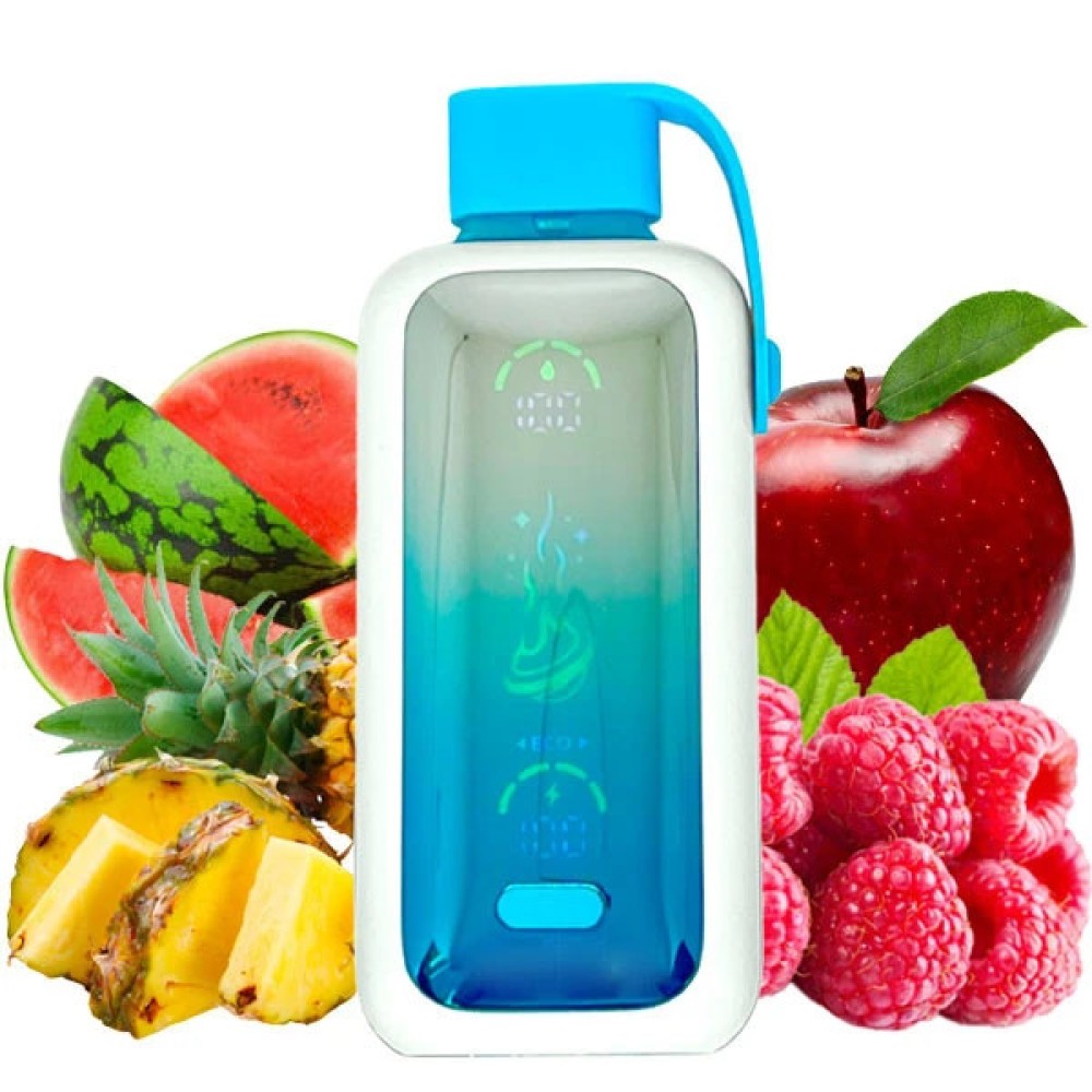 Jednorazowy papieros elektroniczny Vozol Star Raspberry Apple Watermelon Pineapple (Raspberry Apple Watermelon Pineapple) (20000 zaciągnięć)