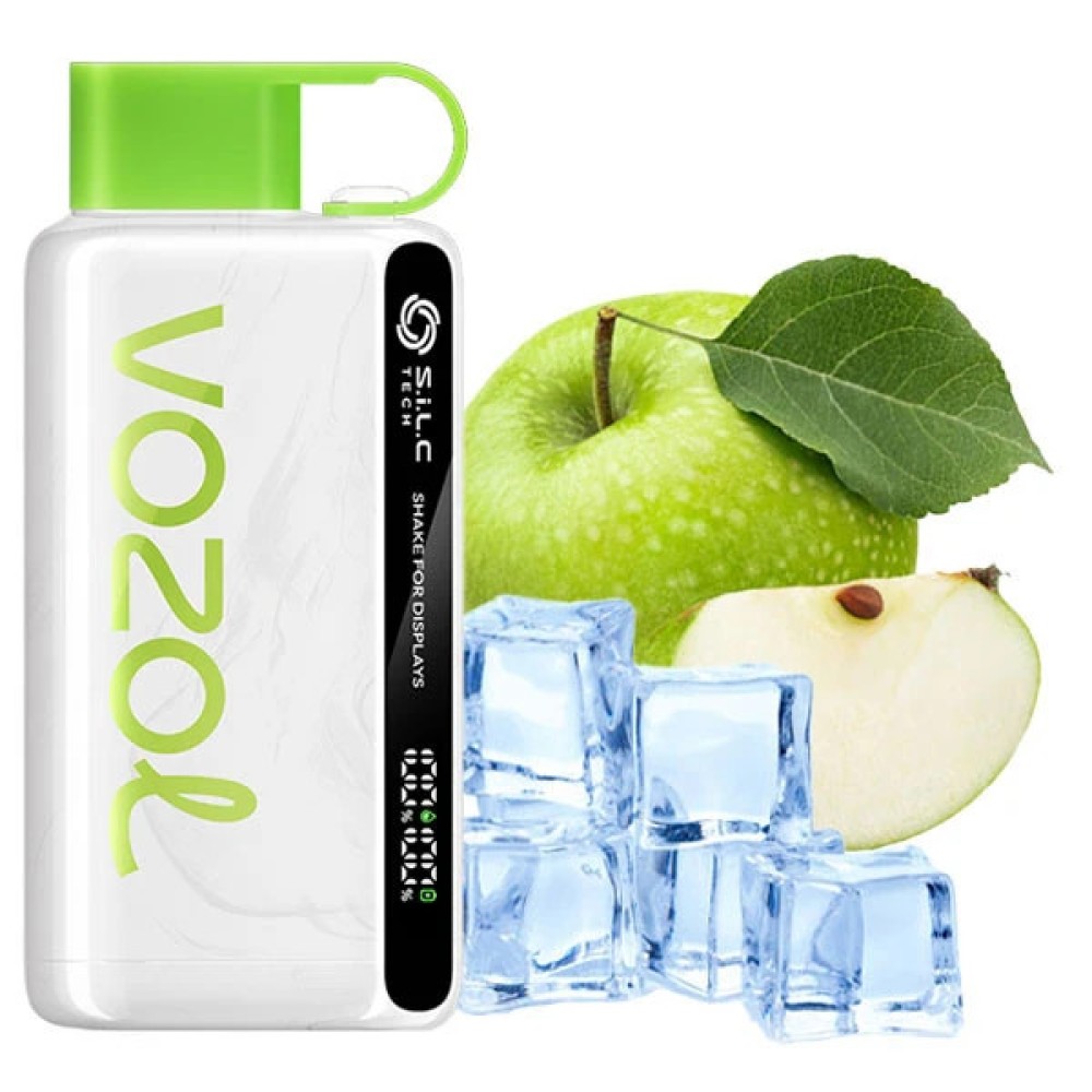 Jednorazowy papieros elektroniczny Vozol Star Sour Apple Ice (Sour Apple Ice) (12000 zaciągnięć)