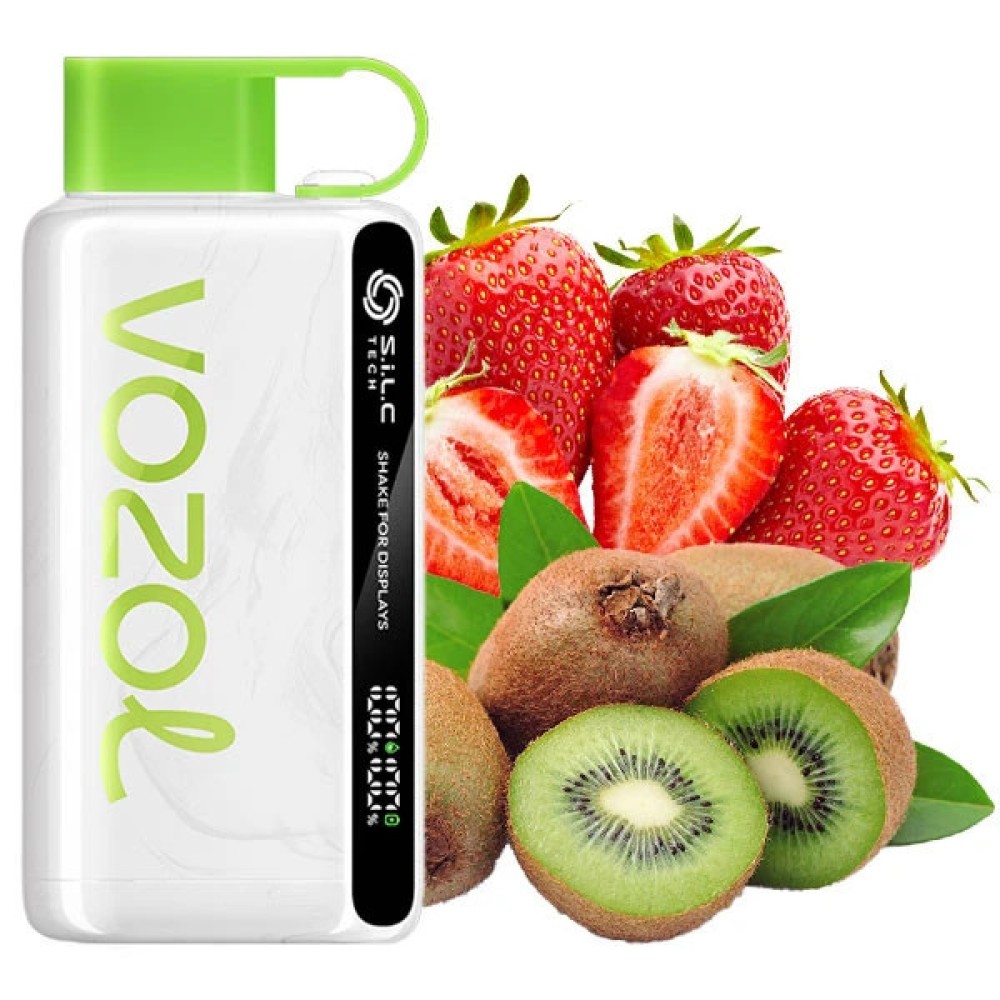 Jednorazowy papieros elektroniczny Vozol Star Strawberry Kiwi (Strawberry Kiwi) (12000 zaciągnięć)
