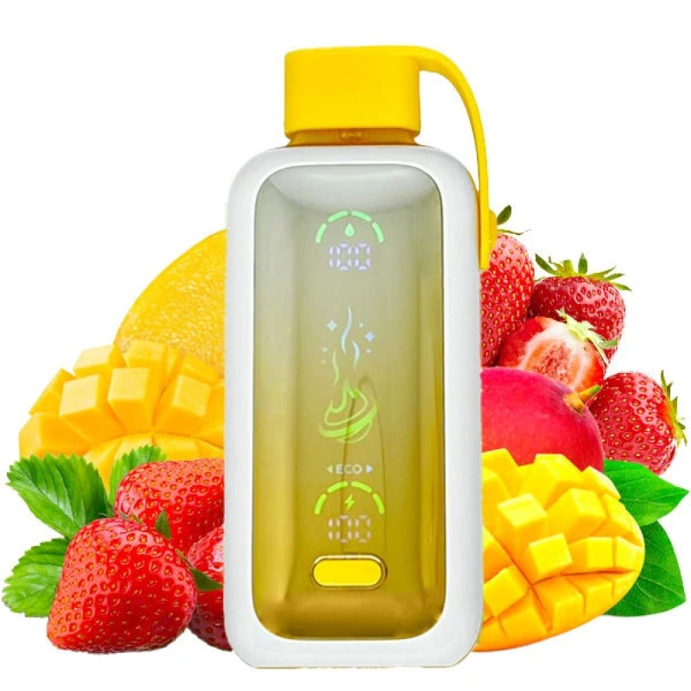 Jednorazowy papieros elektroniczny Vozol Star Strawberry Mango (Strawberry Mango) (20000 zaciągnięć)