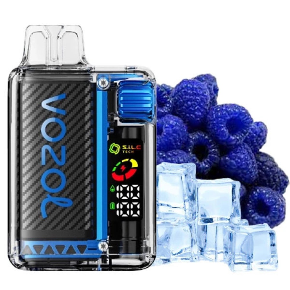Jednorazowy papieros elektroniczny Vozol Vista Blue Razz Ice (20 000 zaciągnięć)
