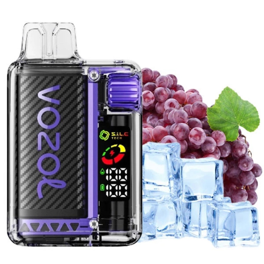 Jednorazowy papieros elektroniczny Vozol Vista Grape Ice (Grape Ice) (20000 zaciągnięć)