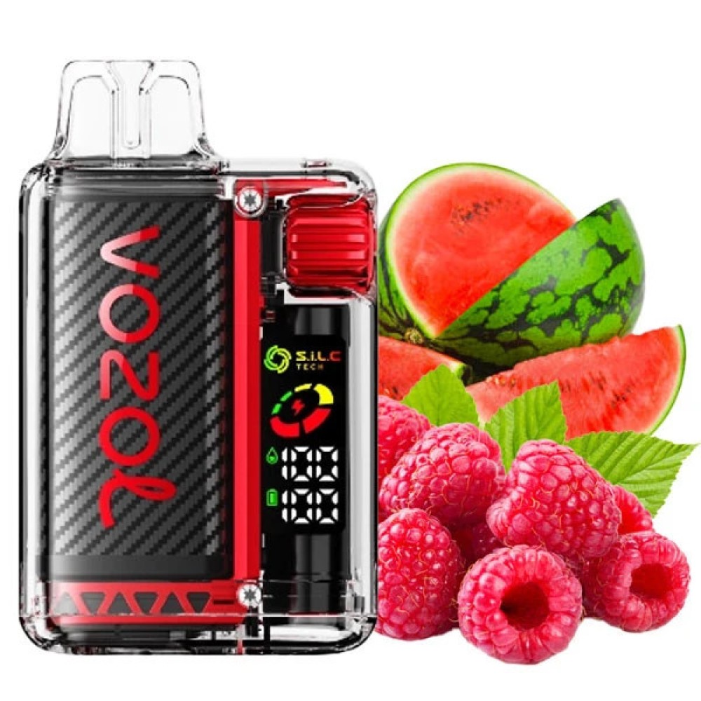Jednorazowy papieros elektroniczny Vozol Vista Raspberry Watermelon (Malina Watermelon) (20000 zaciągnięć)