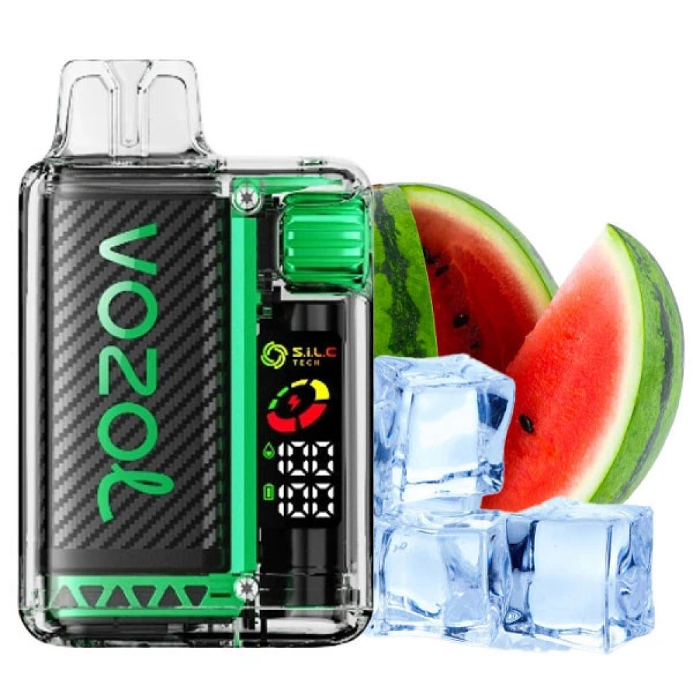 Jednorazowy papieros elektroniczny Vozol Vista Watermelon Ice (20 000 zaciągnięć)