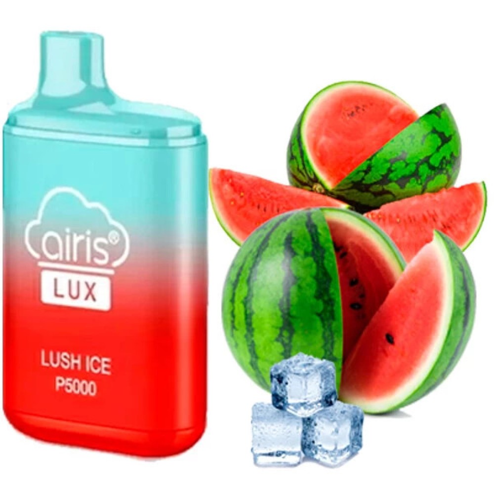 Jednorazowy papieros elektroniczny Airis Lux Lush Ice (Lush Ice) (P5000 zaciągnięć)
