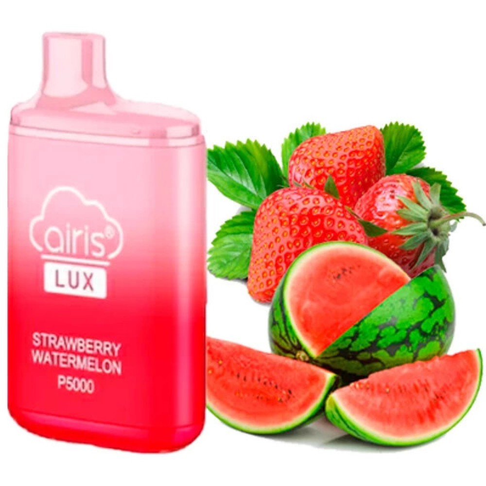 Jednorazowy papieros elektroniczny Airis Lux Strawberry Watermelon (Strawberry Watermelon) (P5000 zaciągnięć)