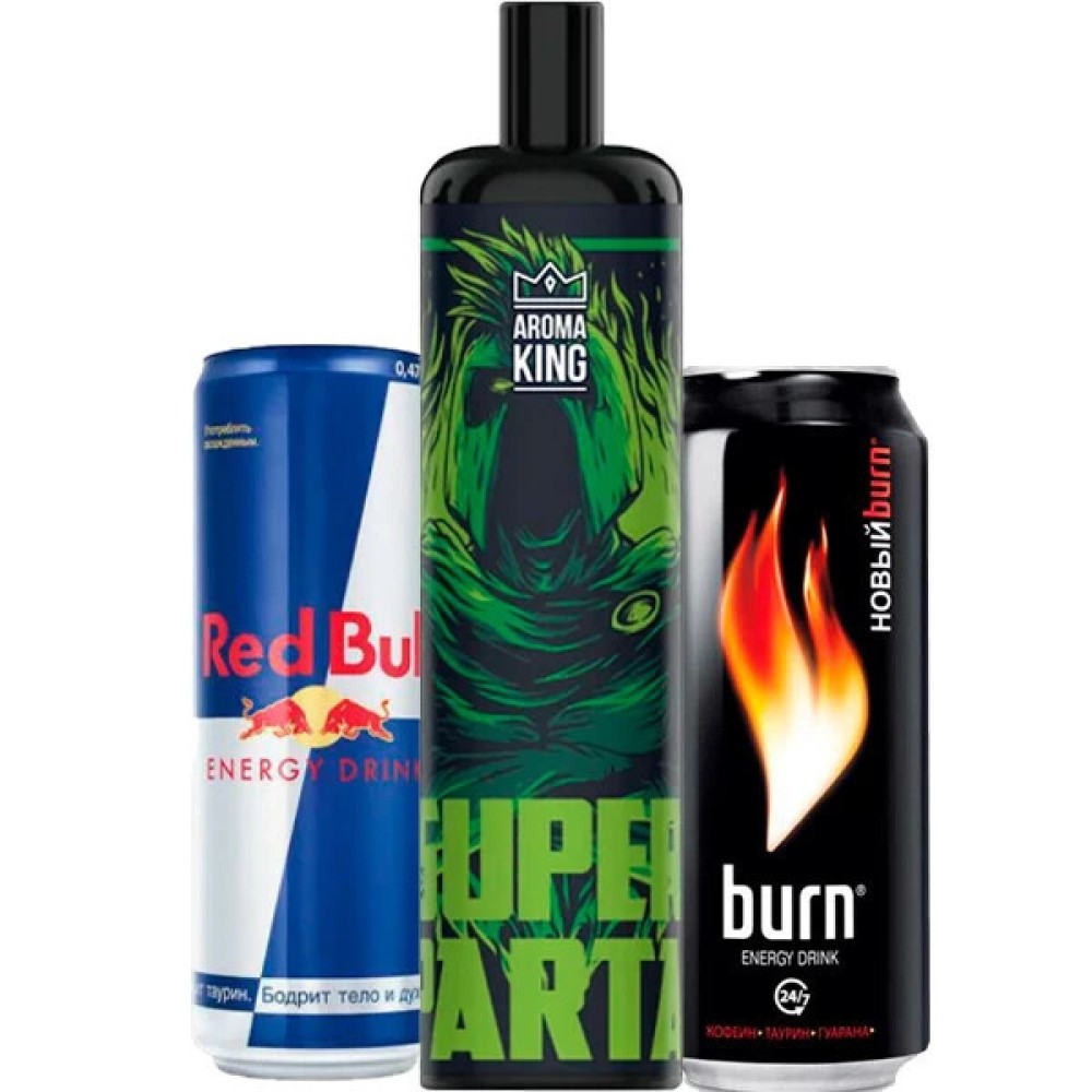 Jednorazowy papieros elektroniczny Aroma King Energy Drink (Napój energetyczny) (5000 zaciągnięć)