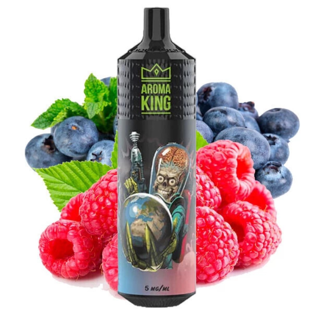 Jednorazowy papieros elektroniczny Aroma King Mars Blueberry Raspberry (9000 zaciągnięć)