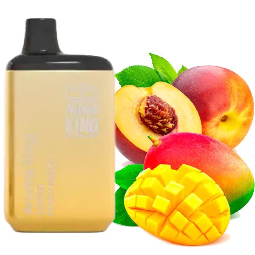 Jednorazowy papieros elektroniczny Aroma King Peach Mango (5500 zaciągnięć)