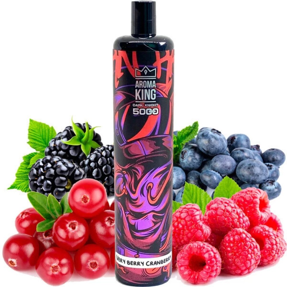 Jednorazowy papieros elektroniczny Aroma King Very Berry Cranberry (Very Berry Cranberry) (5000 zaciągnięć)