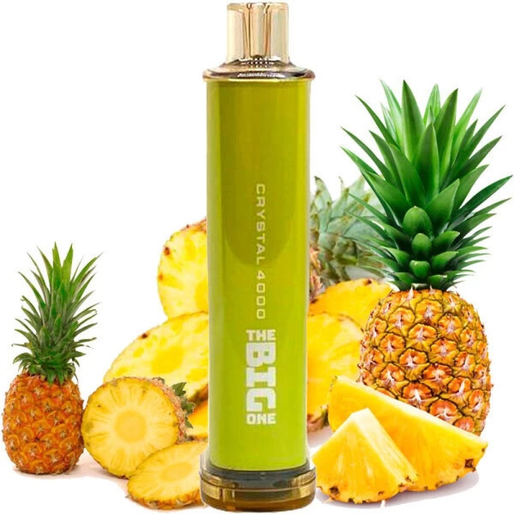 Jednorazowy Papieros Elektroniczny Kryształ The Big One Ananas (4000 Zaciągnięć)