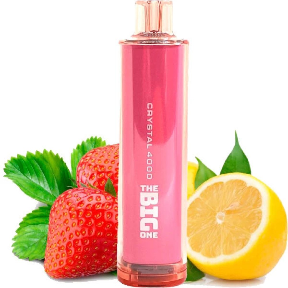 Jednorazowy Papieros Elektroniczny Kryształ The Big One Pink Lady (Różowa Dama) (4000 zaciągnięć)