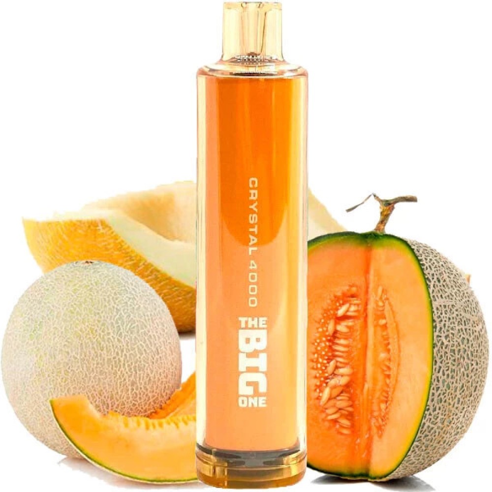 Jednorazowy Papieros Elektroniczny Kryształ The Big One Triple Melon (4000 zaciągnięć)