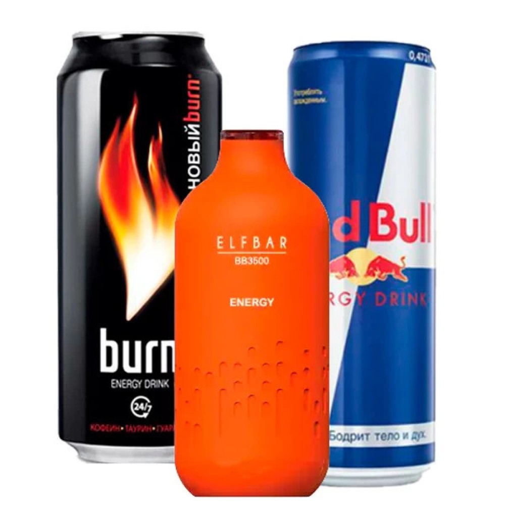 Jednorazowy papieros elektroniczny Elf Bar BB Energy (napój energetyczny) (3500 zaciągnięć)