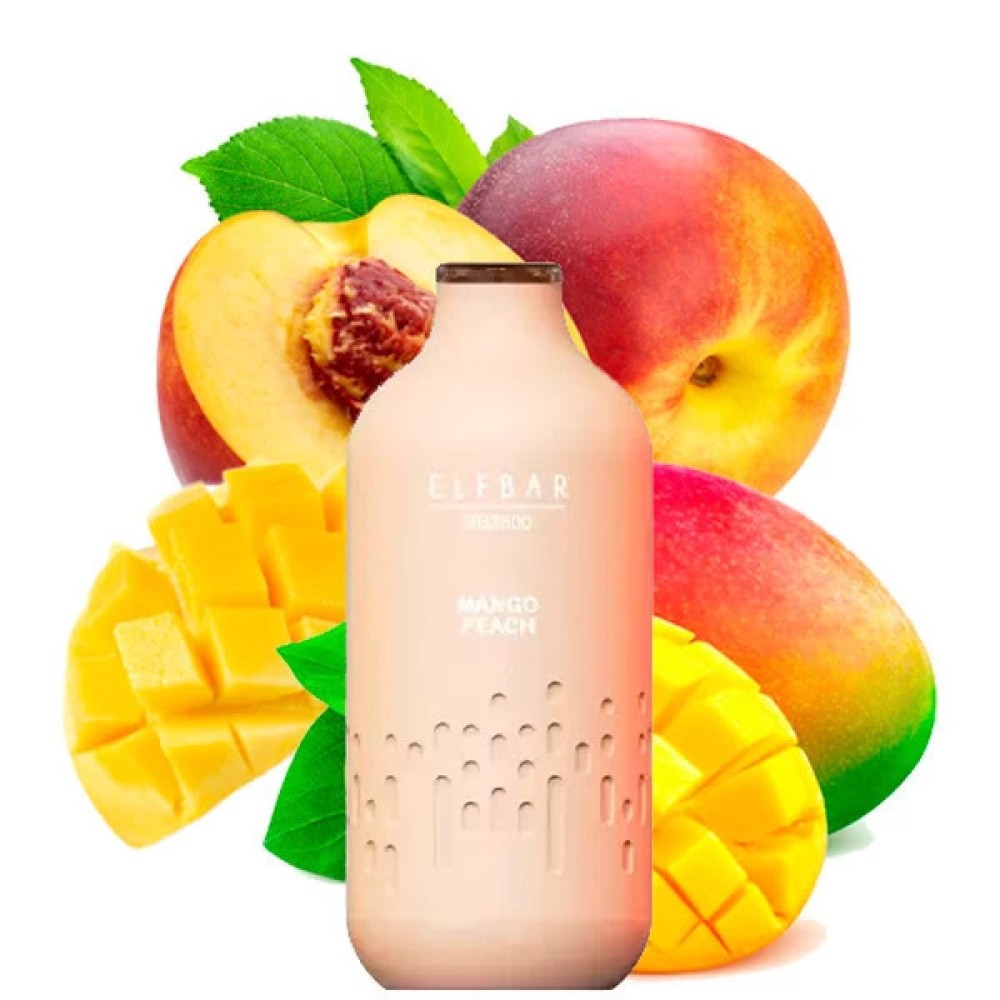 Jednorazowy papieros elektroniczny Elf Bar BB Mango Peach (3500 zaciągnięć)