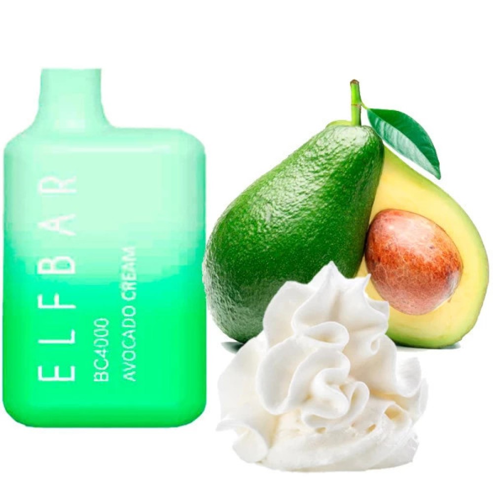 Jednorazowy papieros elektroniczny Elf Bar BC Avocado Cream (4000 zaciągnięć)