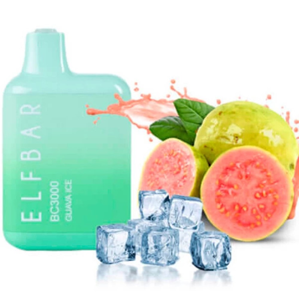 Jednorazowy papieros elektroniczny Elf Bar BC Guava Ice (Guava Ice) (3000 zaciągnięć)