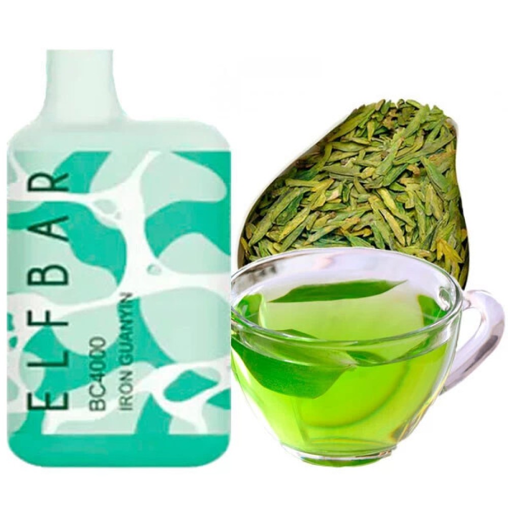 Jednorazowy papieros elektroniczny Elf Bar BC Iron Guanyin (4000 zaciągnięć)