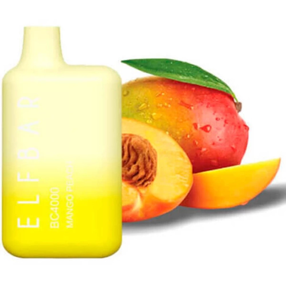 Jednorazowy papieros elektroniczny Elf Bar BC Mango Peach (4000 zaciągnięć)