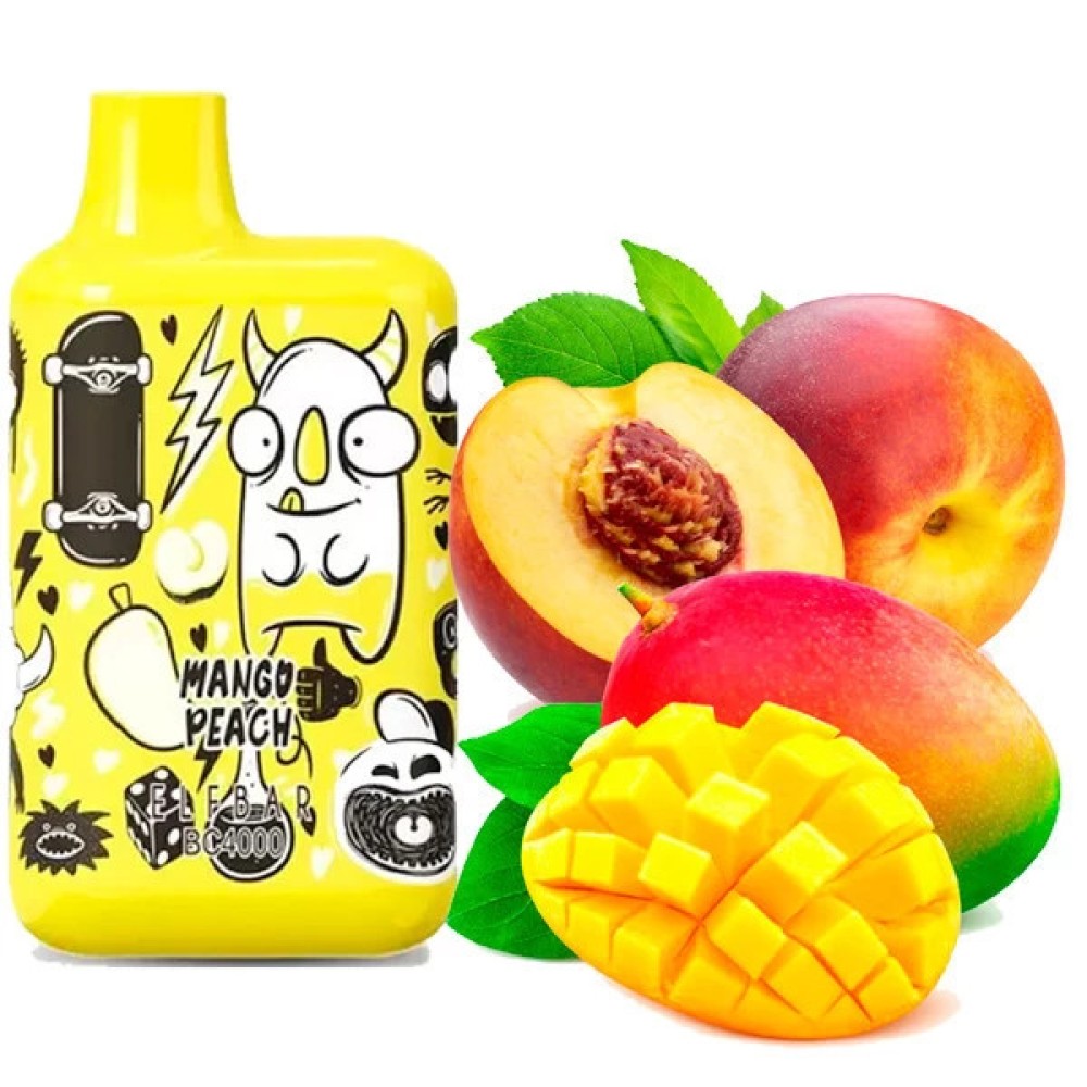 Jednorazowy papieros elektroniczny Elf Bar BC Mango Peach (4000 zaciągnięć) LE