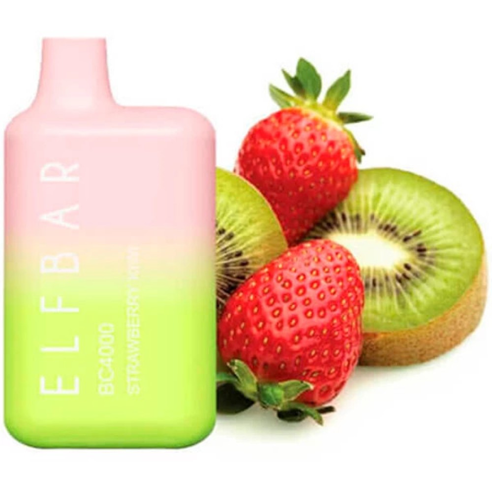 Jednorazowy papieros elektroniczny Elf Bar BC Strawberry Kiwi (Strawberry Kiwi) (4000 zaciągnięć)
