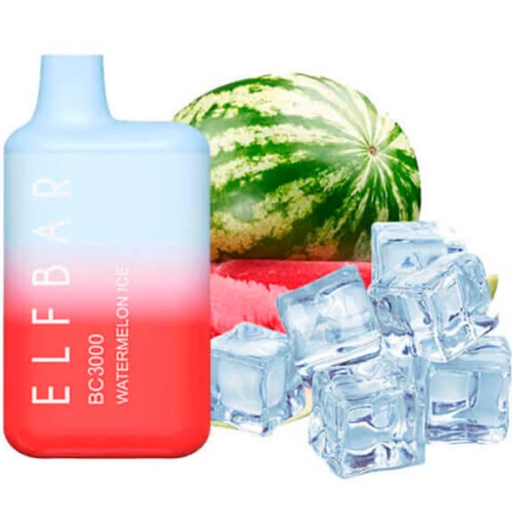 Jednorazowy papieros elektroniczny Elf Bar BC Watermelon Ice (3000 zaciągnięć)