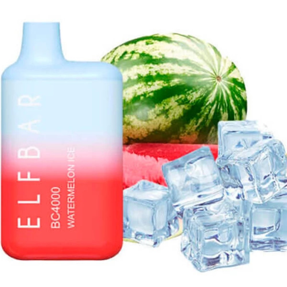 Jednorazowy papieros elektroniczny Elf Bar BC Watermelon Ice (4000 zaciągnięć)
