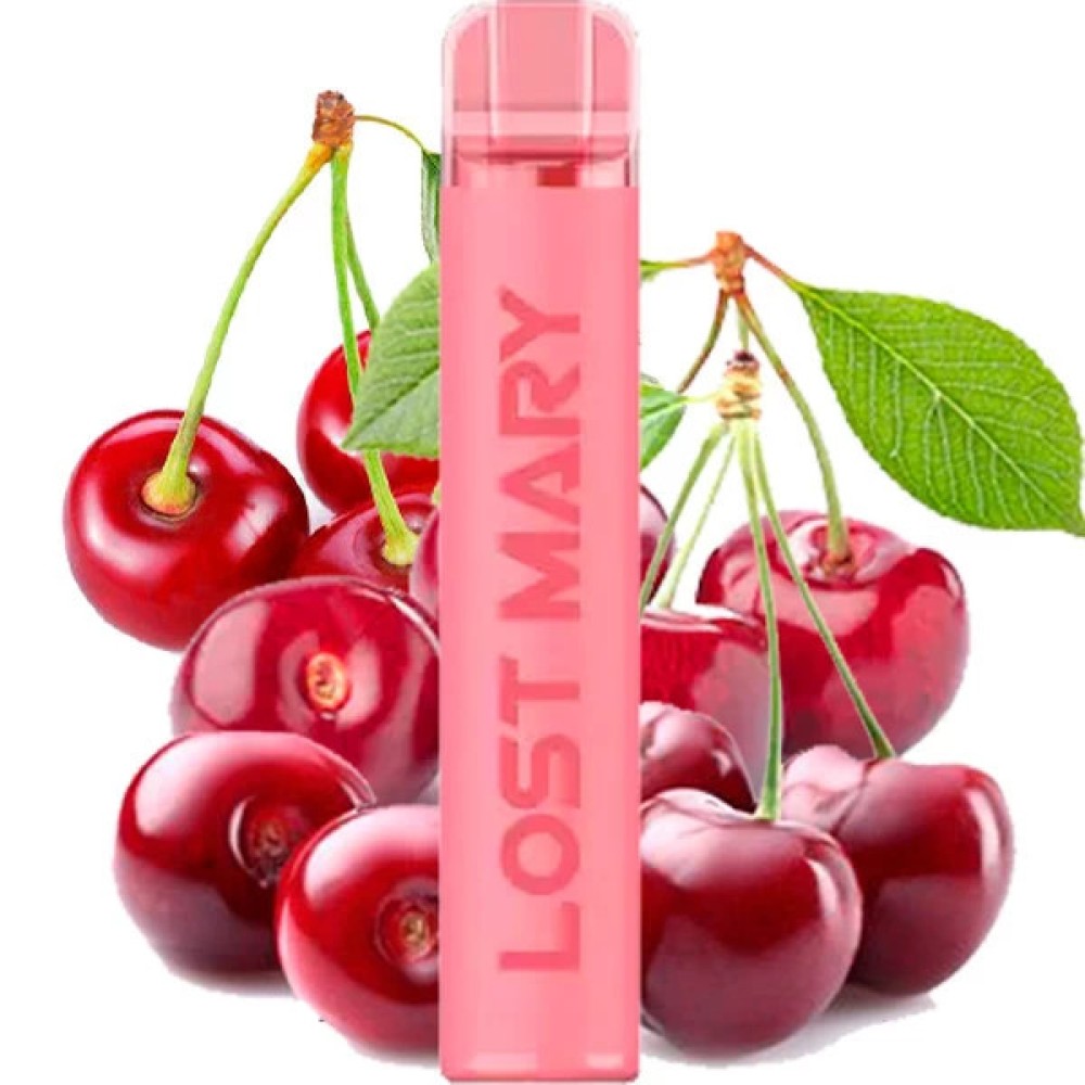 Jednorazowy papieros elektroniczny Elf Bar CM Lost Mary Cherry (1500 zaciągnięć)