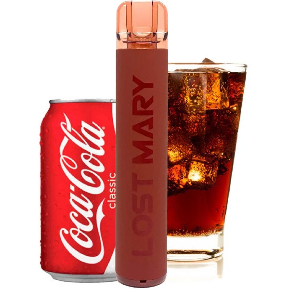 Jednorazowy papieros elektroniczny Elf Bar CM Lost Mary Cola (Cola) (1500 zaciągnięć)