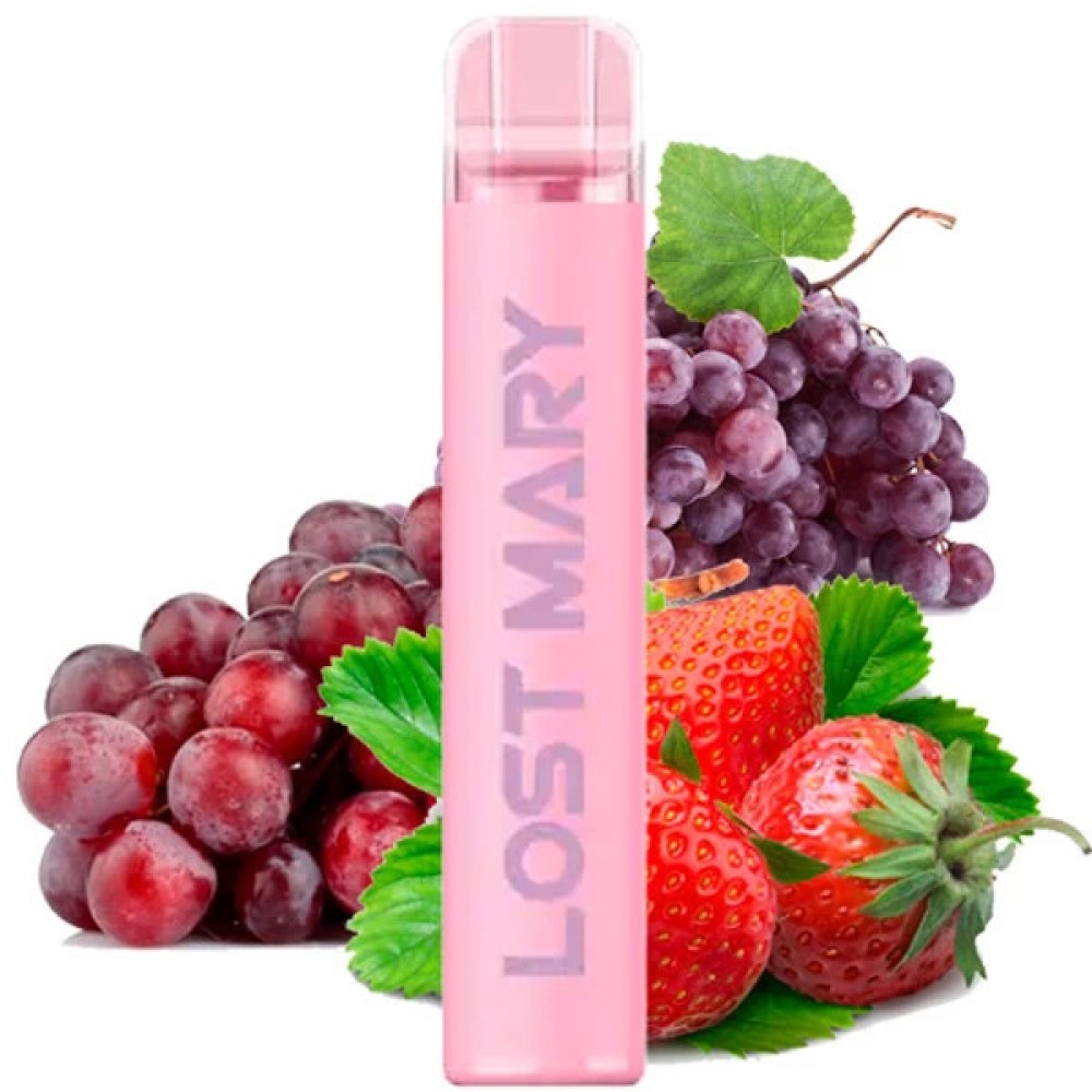 Jednorazowy papieros elektroniczny Elf Bar CM Lost Mary Strawberry Grape (1500 zaciągnięć)