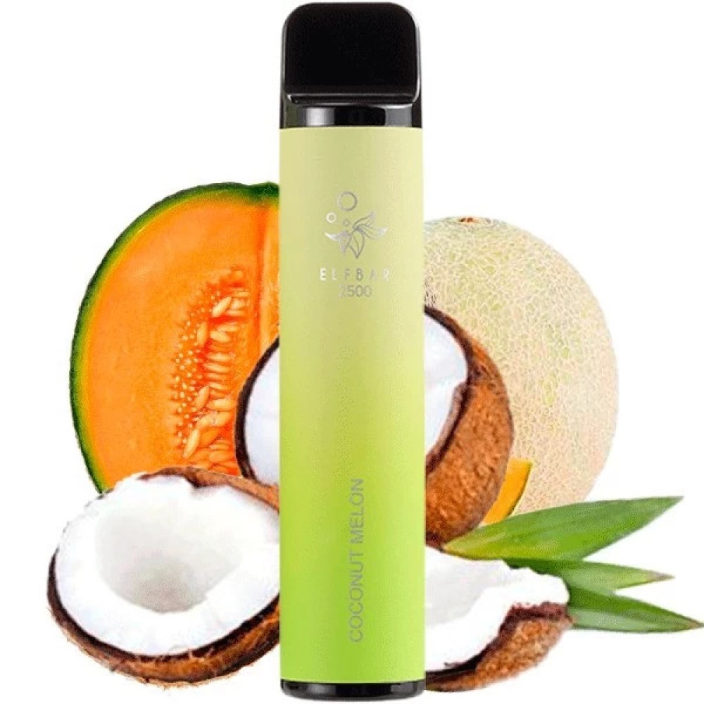 Jednorazowy papieros elektroniczny Elf Bar Coconut Melon (2500 zaciągnięć)