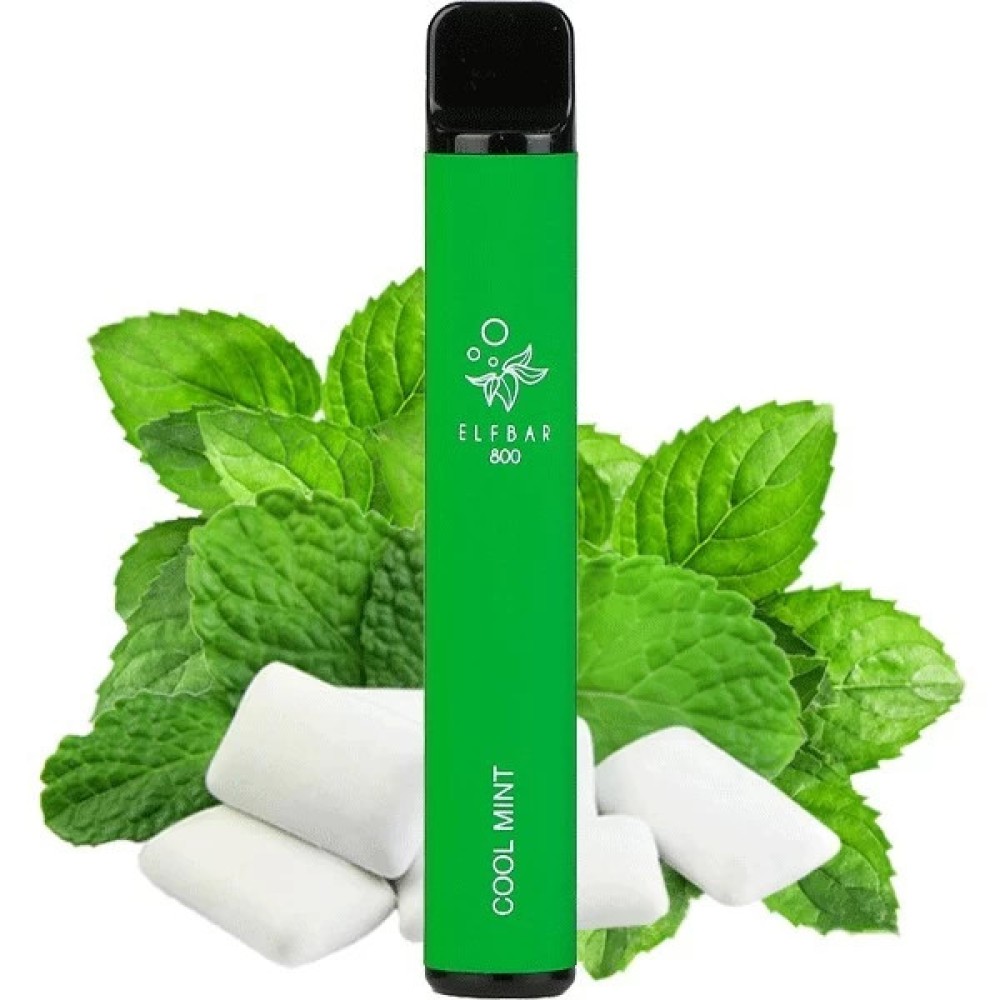 Jednorazowy papieros elektroniczny Elf Bar Cool Mint (800 zaciągnięć)