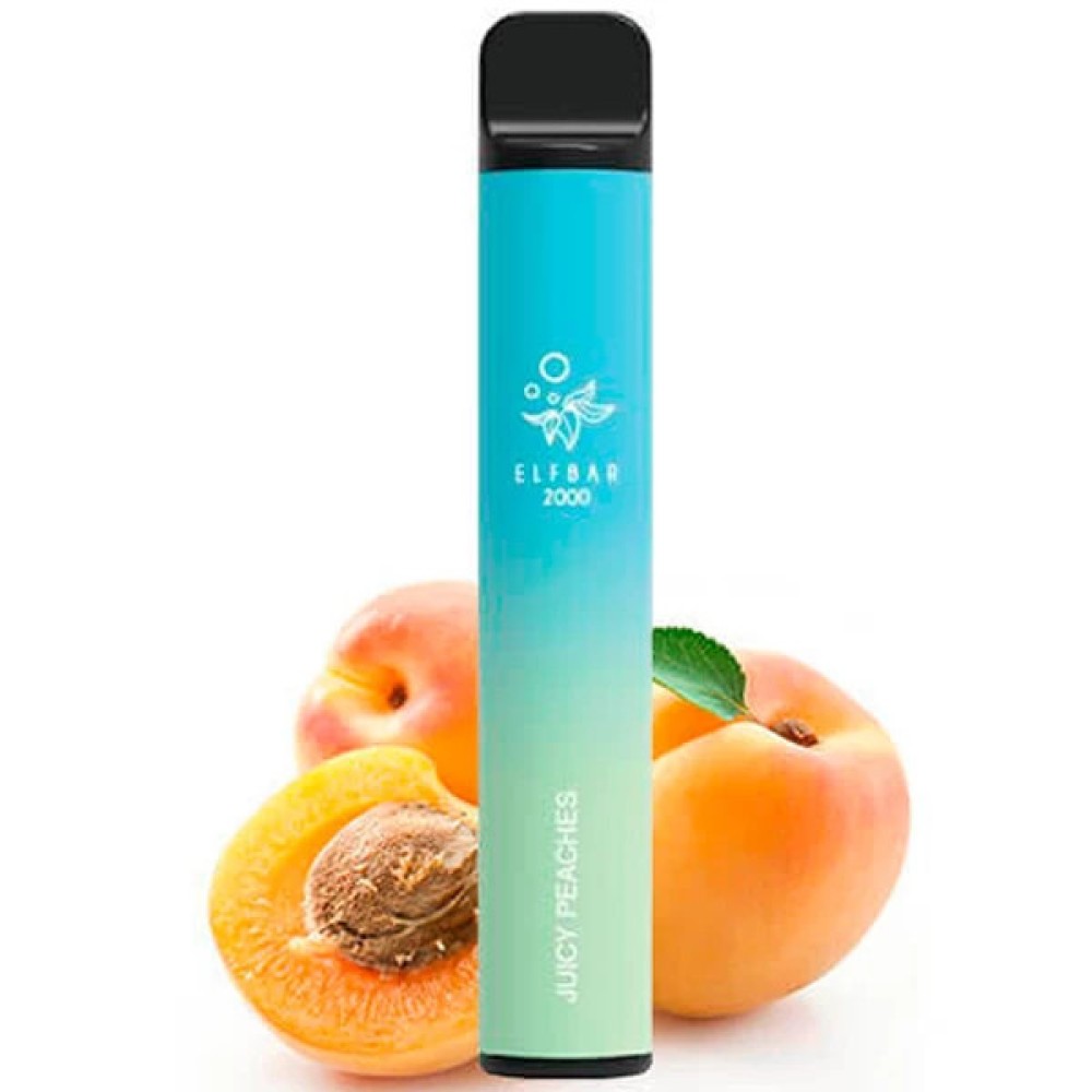 Jednorazowy papieros elektroniczny Elf Bar Juicy Peach (2000 zaciągnięć)