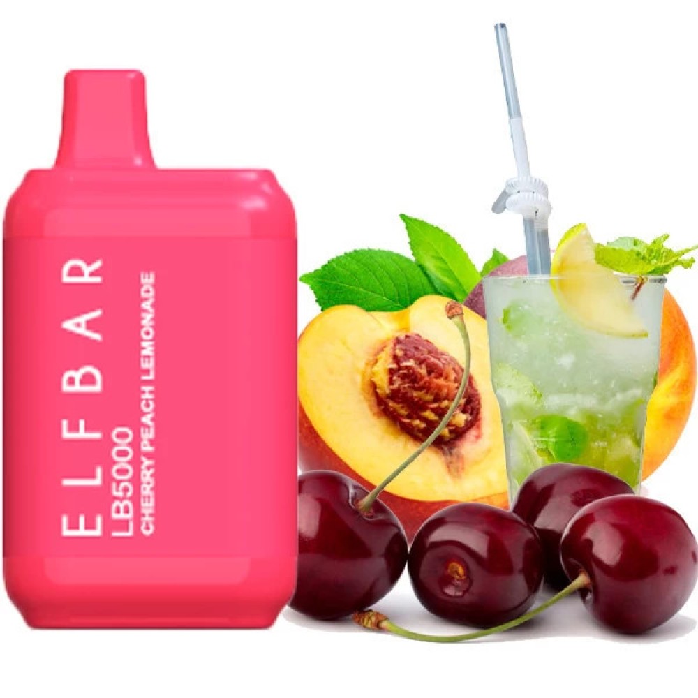 Jednorazowy papieros elektroniczny Elf Bar LB Cherry Peach Lemonade (5000 zaciągnięć)