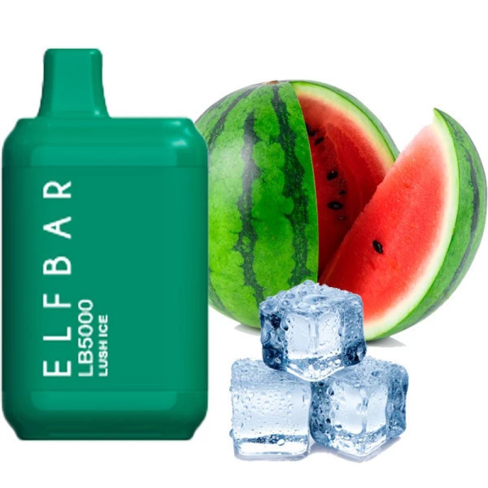Jednorazowy papieros elektroniczny Elf Bar LB Lush Ice (Lush Ice) (5000 zaciągnięć)