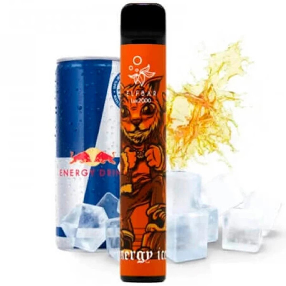 Jednorazowy papieros elektroniczny Elf Bar Lux Energy Ice (Ice Energy) (2000 zaciągnięć)