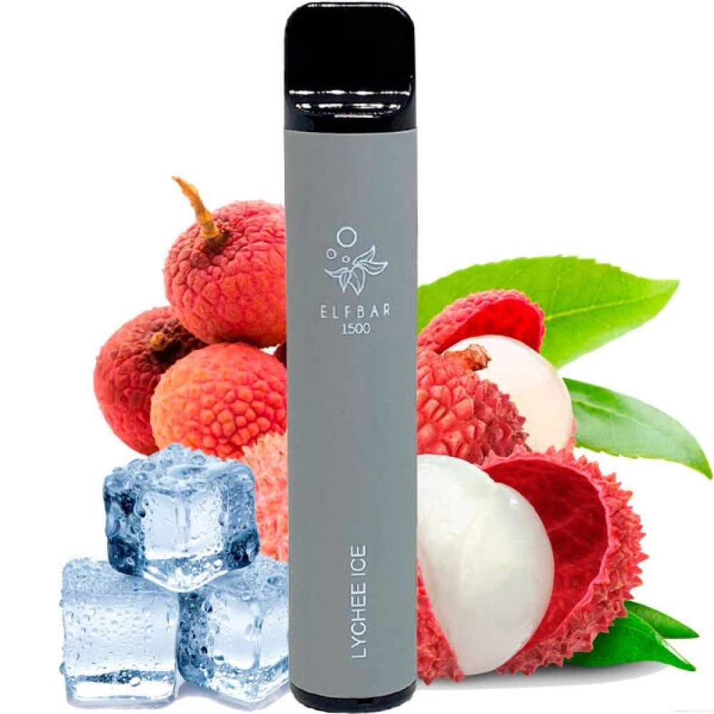 Jednorazowy papieros elektroniczny Elf Bar Lychee Ice (Lychee Ice) (1500 zaciągnięć)