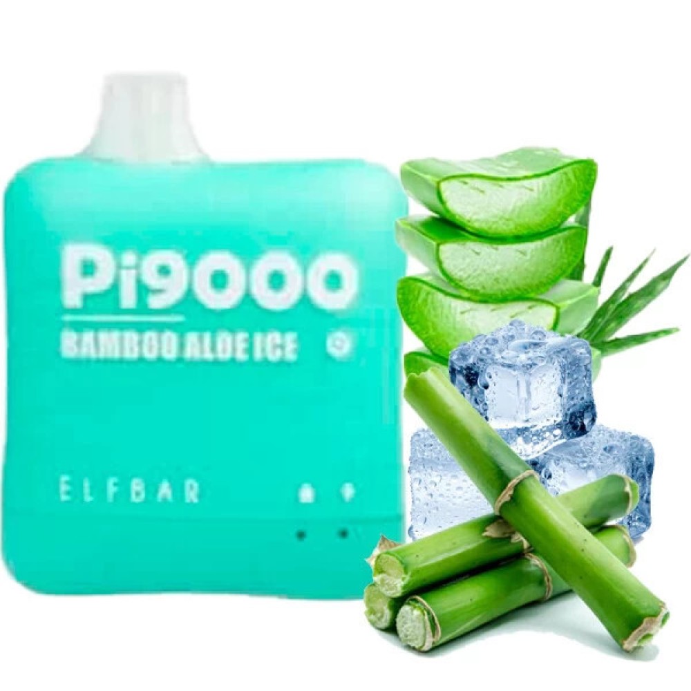 Jednorazowy papieros elektroniczny Elf Bar Pi Bamboo Aloe Ice (9000 zaciągnięć)