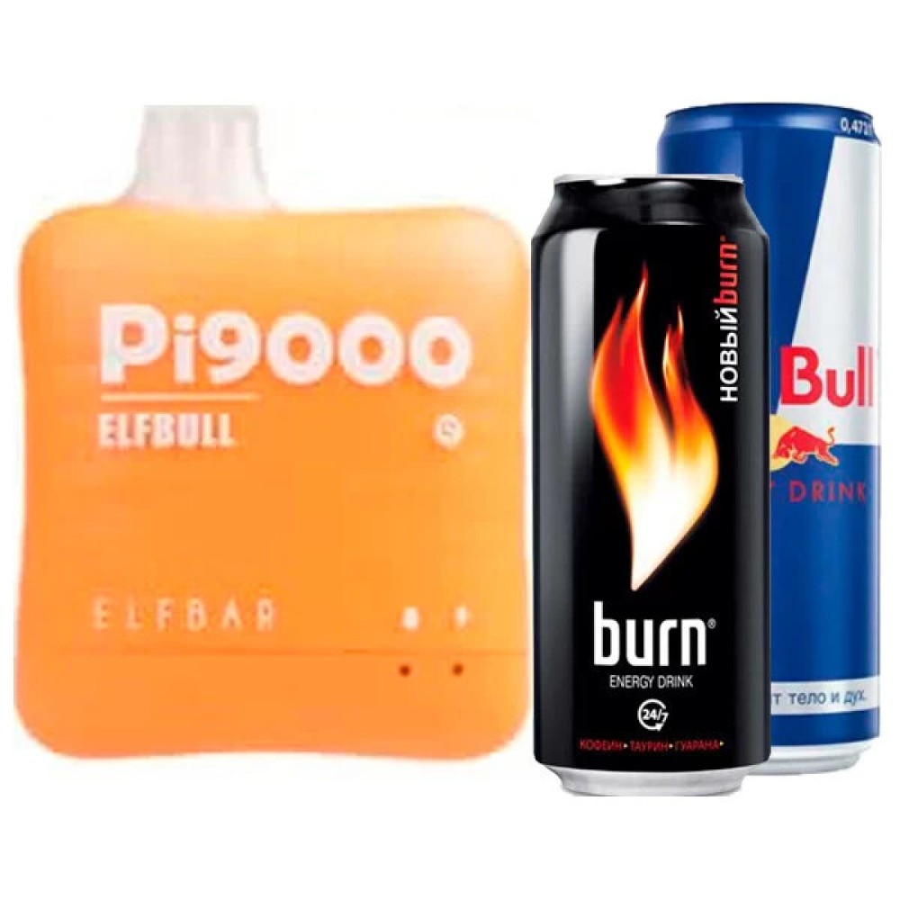 Jednorazowy papieros elektroniczny Elf Bar Pi Elfbull (Elfbull) (9000 zaciągnięć)